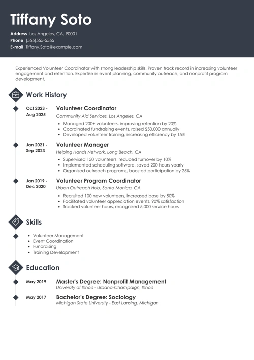 sample resume example