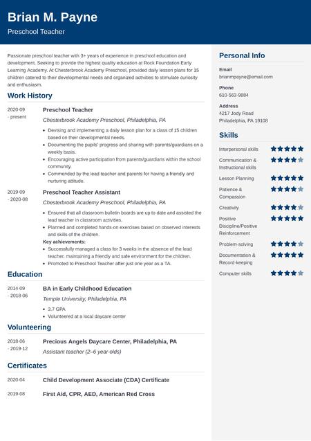 How to List Volunteer Work Experience on a Resume: Example
