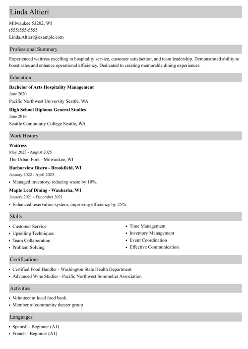 A comparison between a simple resume and an attractive, well-organized resume created with the Zety resume builder, showcasing the Cubic resume template with a slim, full-color header section and a two-column layout that highlights the candidate's contact information and proficiencies on the right-hand side of the page.