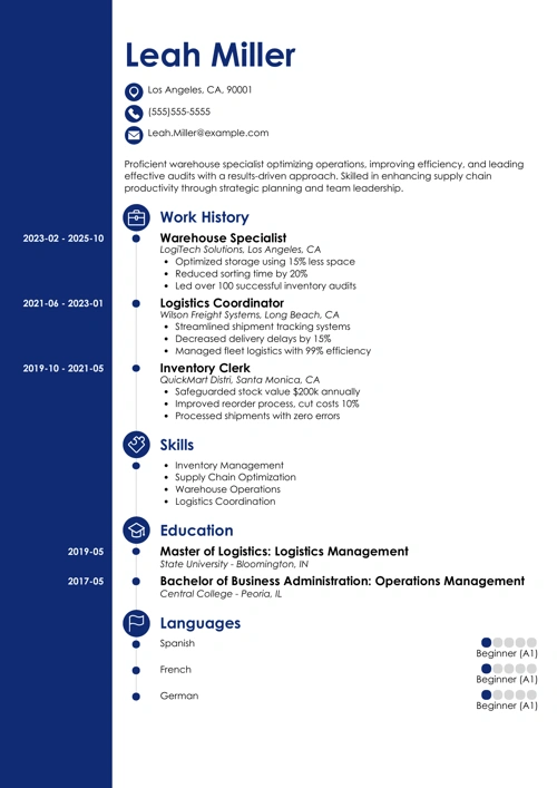 sample cover letter example