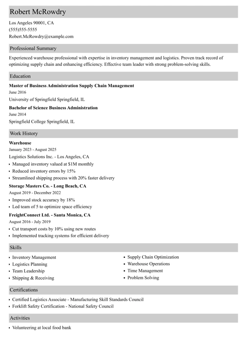 A comparison between a simple resume and an attractive, well-organized resume created with the Zety resume builder, showcasing the Cubic resume template with a slim, full-color header section and a two-column layout that highlights the candidate's contact information and proficiencies on the right-hand side of the page.
