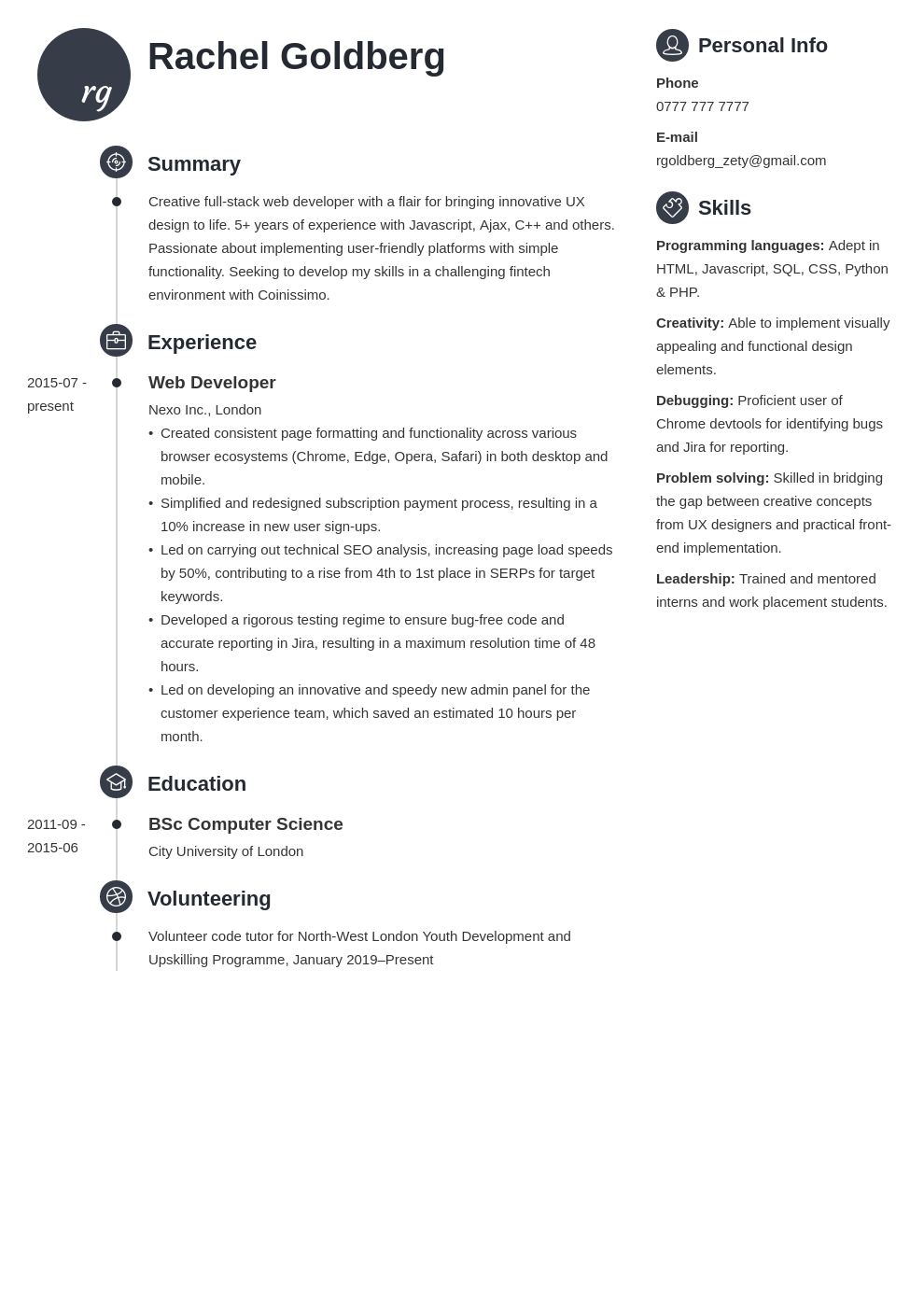 Web Developer CV Example: Top Writing Tips for 2024