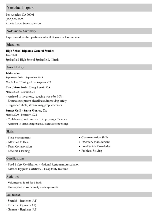 A comparison between a simple resume and an attractive, well-organized resume created with the Zety resume builder, showcasing the Cubic resume template with a slim, full-color header section and a two-column layout that highlights the candidate's contact information and proficiencies on the right-hand side of the page.