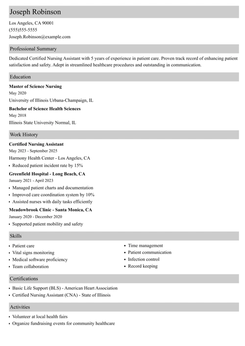 A comparison between a simple resume and an attractive, well-organized resume created with the Zety resume builder, showcasing the Cubic resume template with a slim, full-color header section and a two-column layout that highlights the candidate's contact information and proficiencies on the right-hand side of the page.