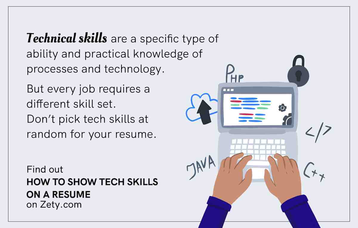 What are technical skills and how to show them
