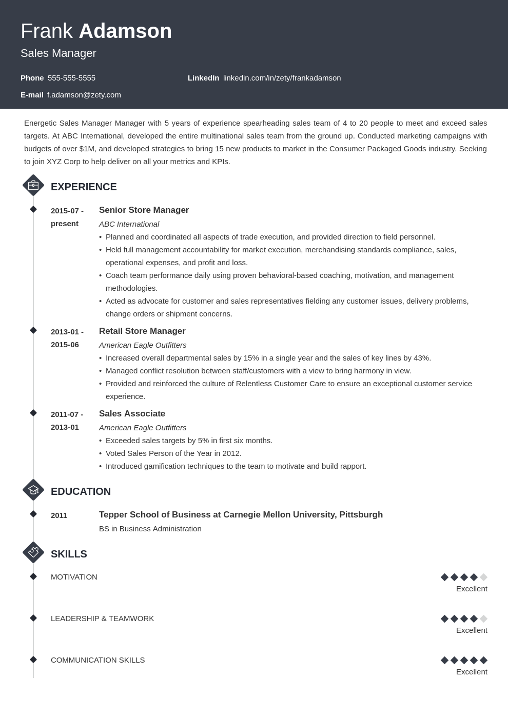 personal information on a cv resume