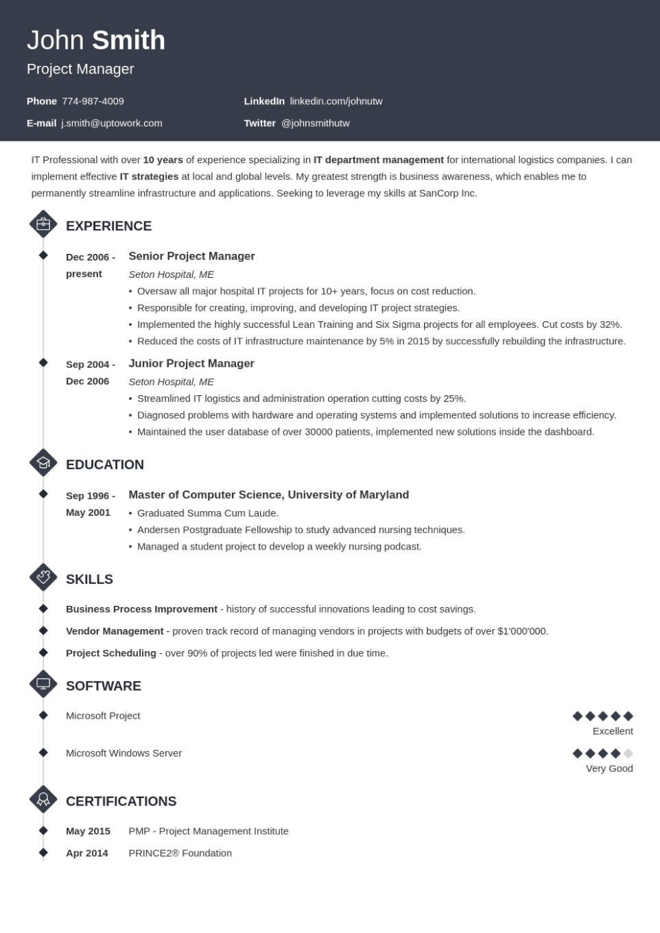 zety.com resume templates