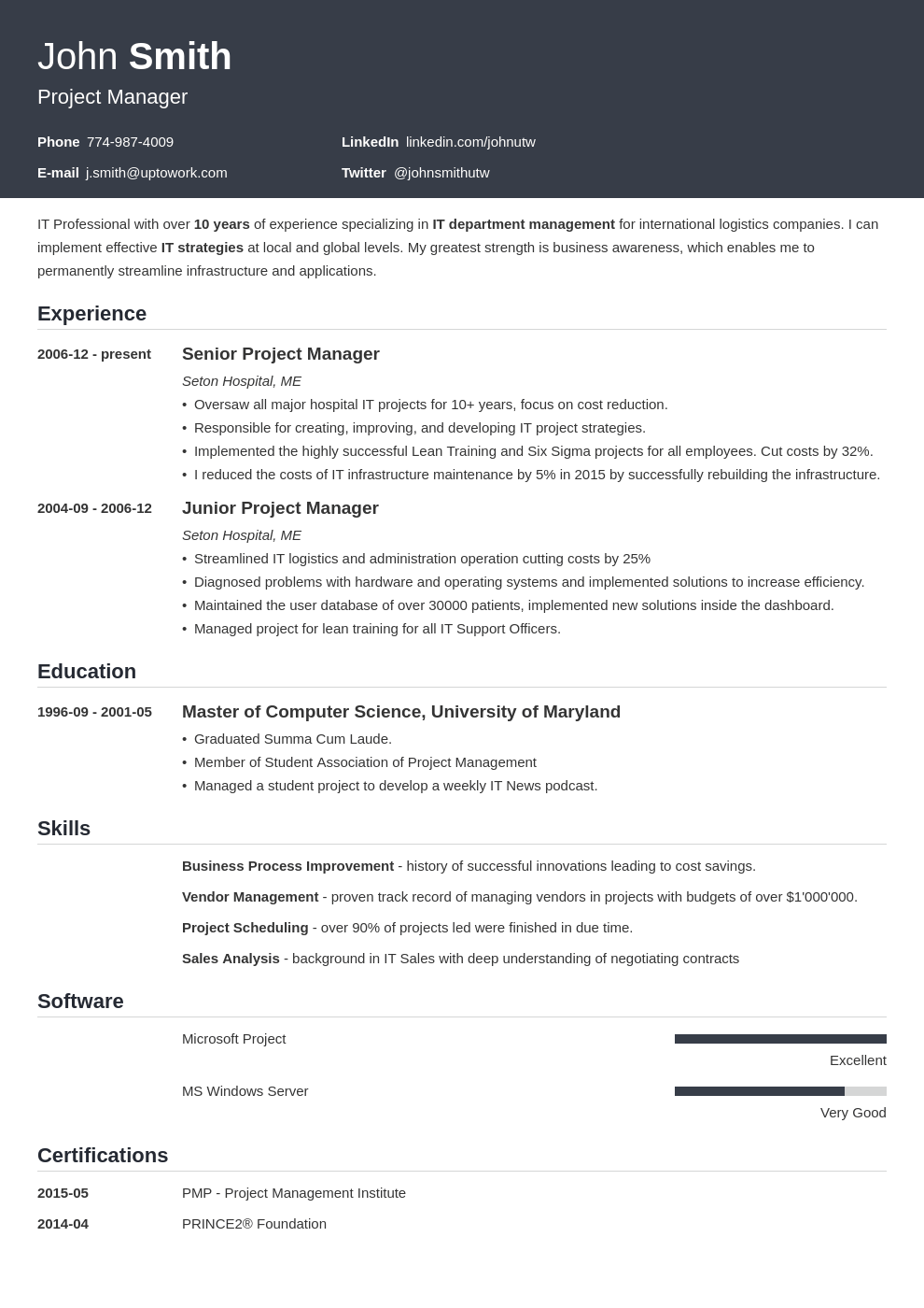 20 Resume Templates [Fill In Format Download In 5 Minutes]