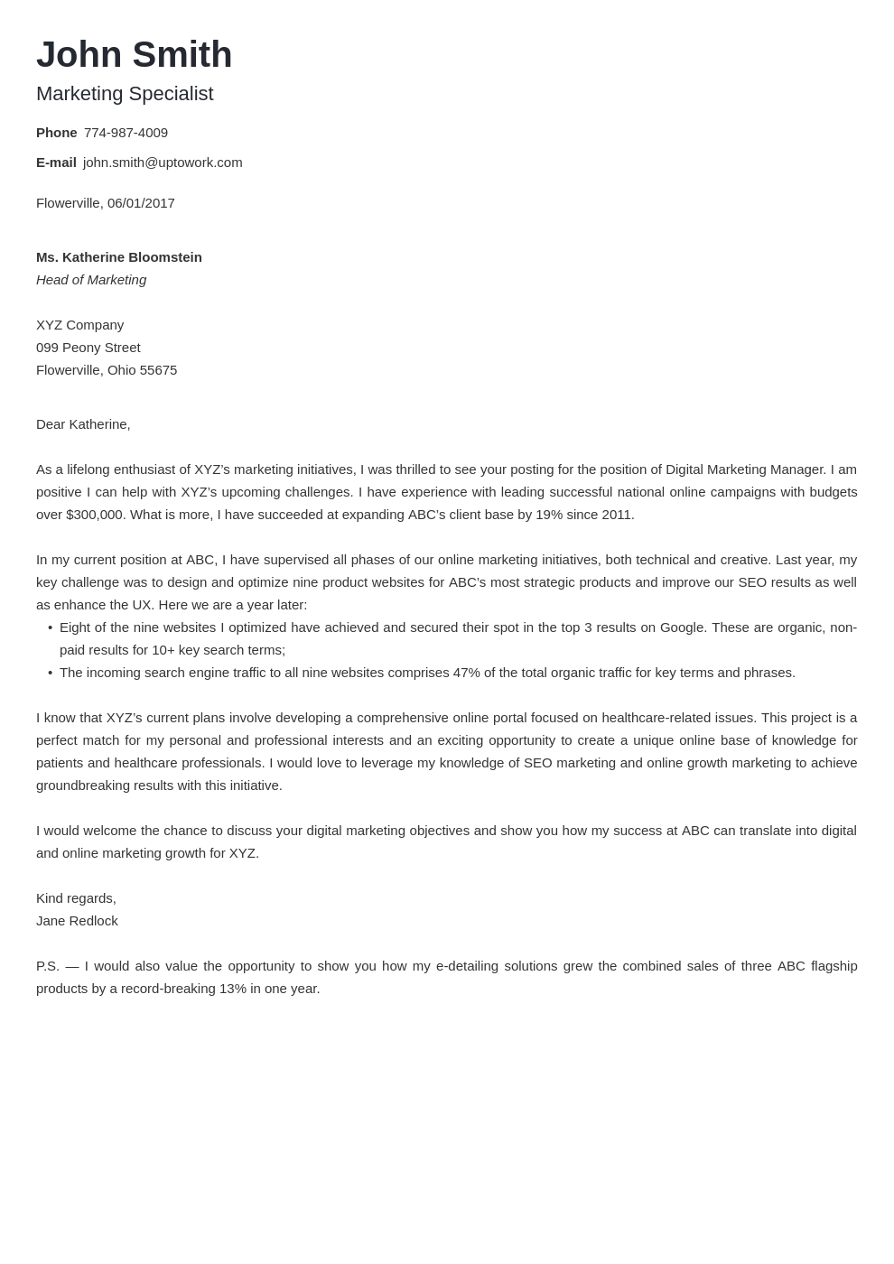 Cover Letter For Online Application Sample from cdn-images.zety.com