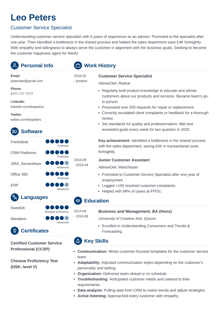 Professional UK CV Templates for All Jobs